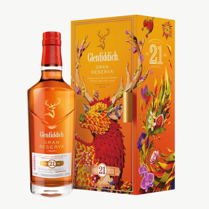 格蘭菲迪21年新年限定禮盒