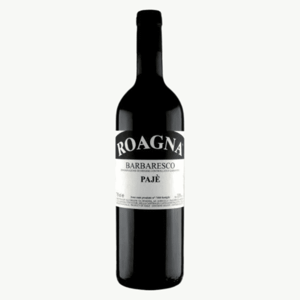義大利 Roagna羅亞納酒莊 Pajé園 Barbaresco 2016/2017