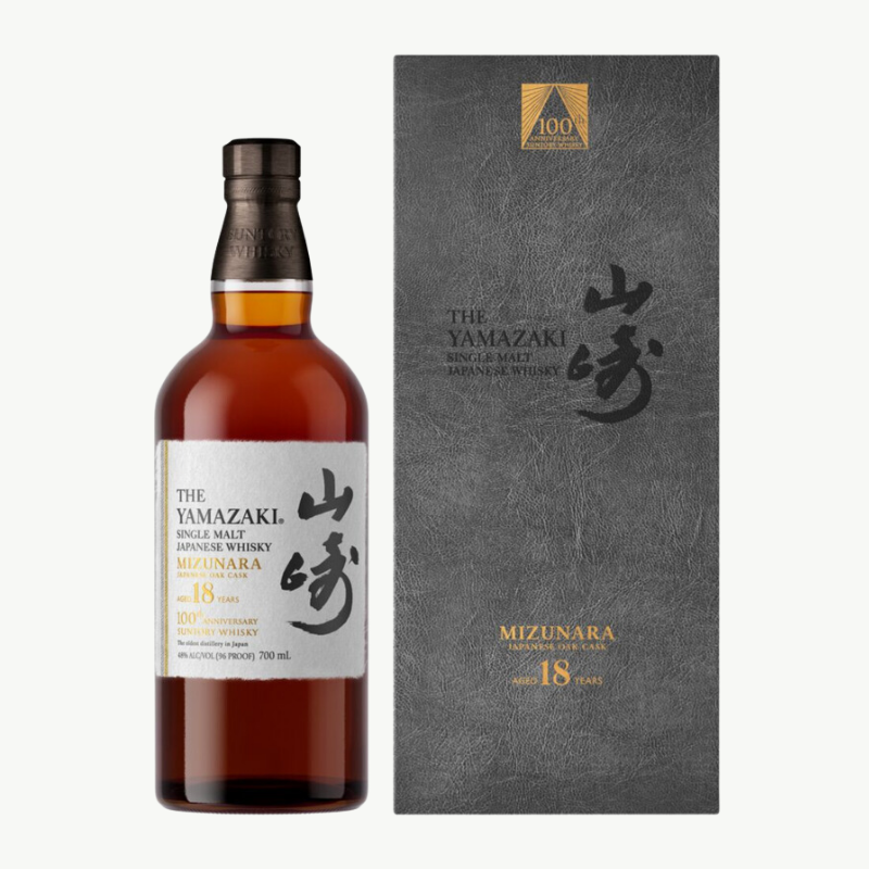 山崎18年水楢桶單一純麥威士忌百年紀念款- 獵酒人