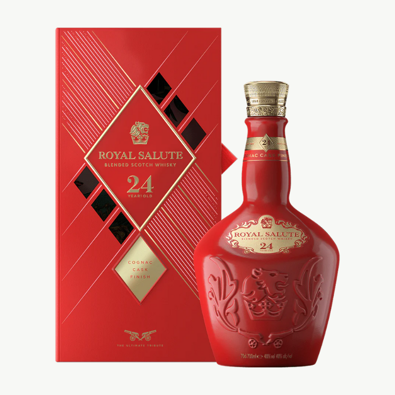 皇家禮炮 24 年調和式蘇格蘭威士忌-干邑桶 亞洲限定版
