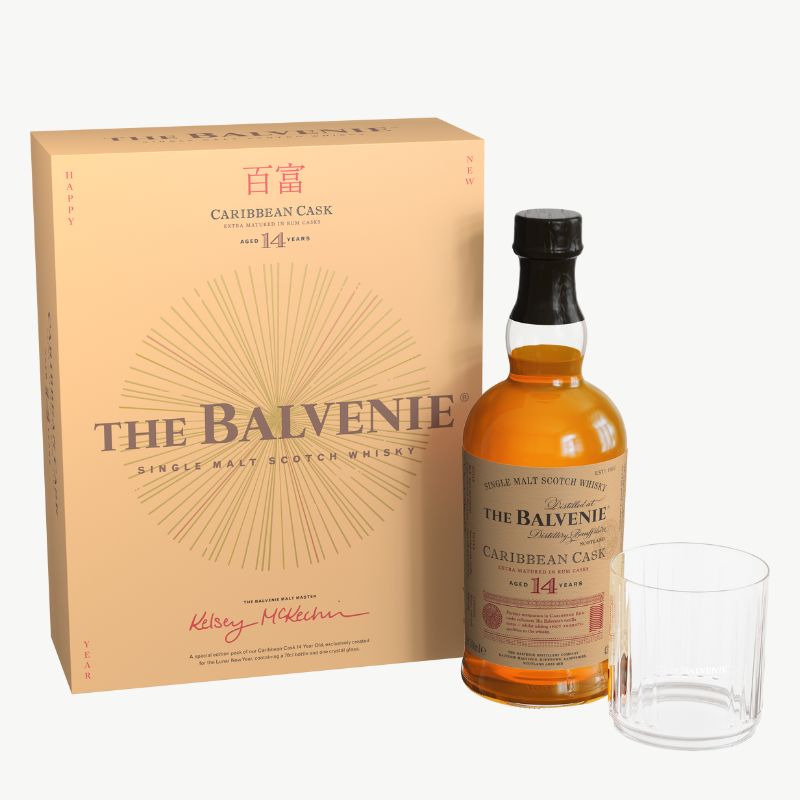 百富14年 加勒比海蘭姆桶 2026新年禮盒