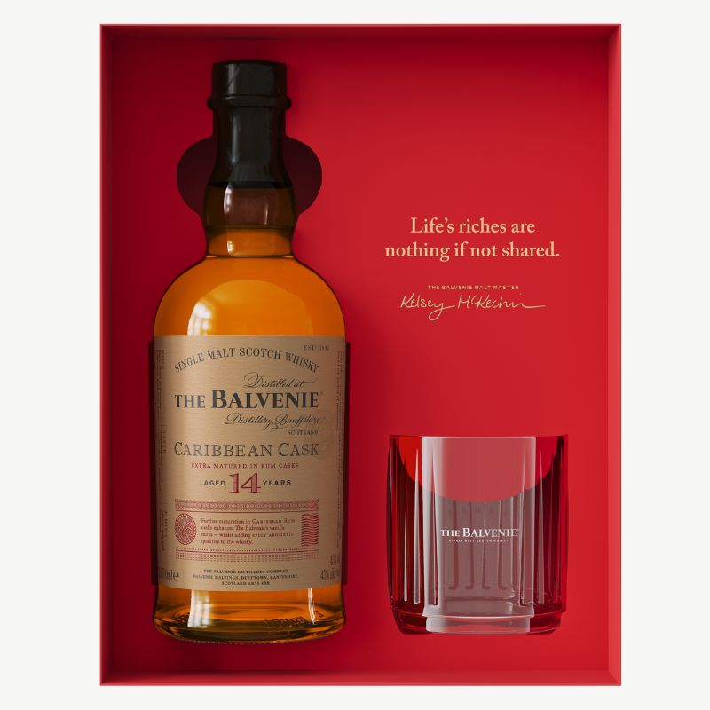 百富14年 加勒比海蘭姆桶 2026新年禮盒:圖片 2
