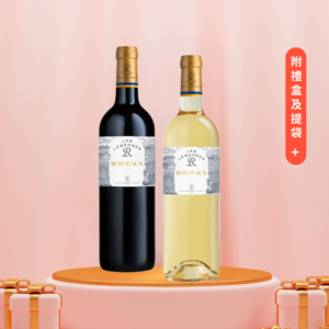 拉菲傳奇系列 法國波爾多紅白酒禮盒(12入優惠$1380/盒)