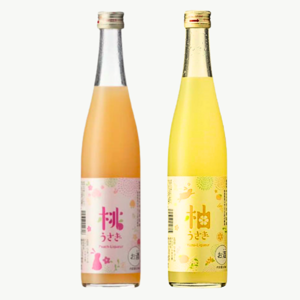 有田 兔子柚酒/桃酒 好友小酌組合