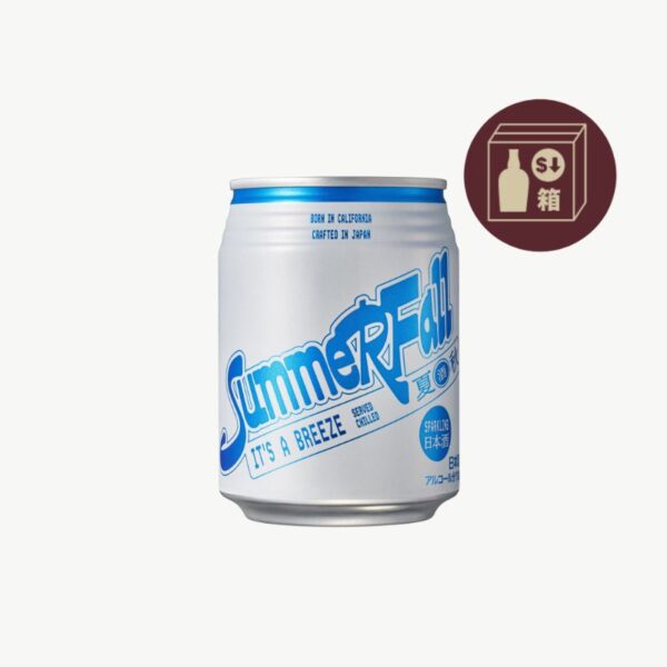 WAKAZE SummerFall 罐裝氣泡清酒(6入/24入箱購優惠)
