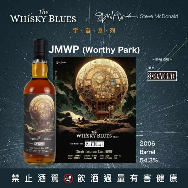 Whisky Blues No.081 牙買加蘭姆酒 JMWP 18Yo(不能說的 Worthy Park)：圖片 2