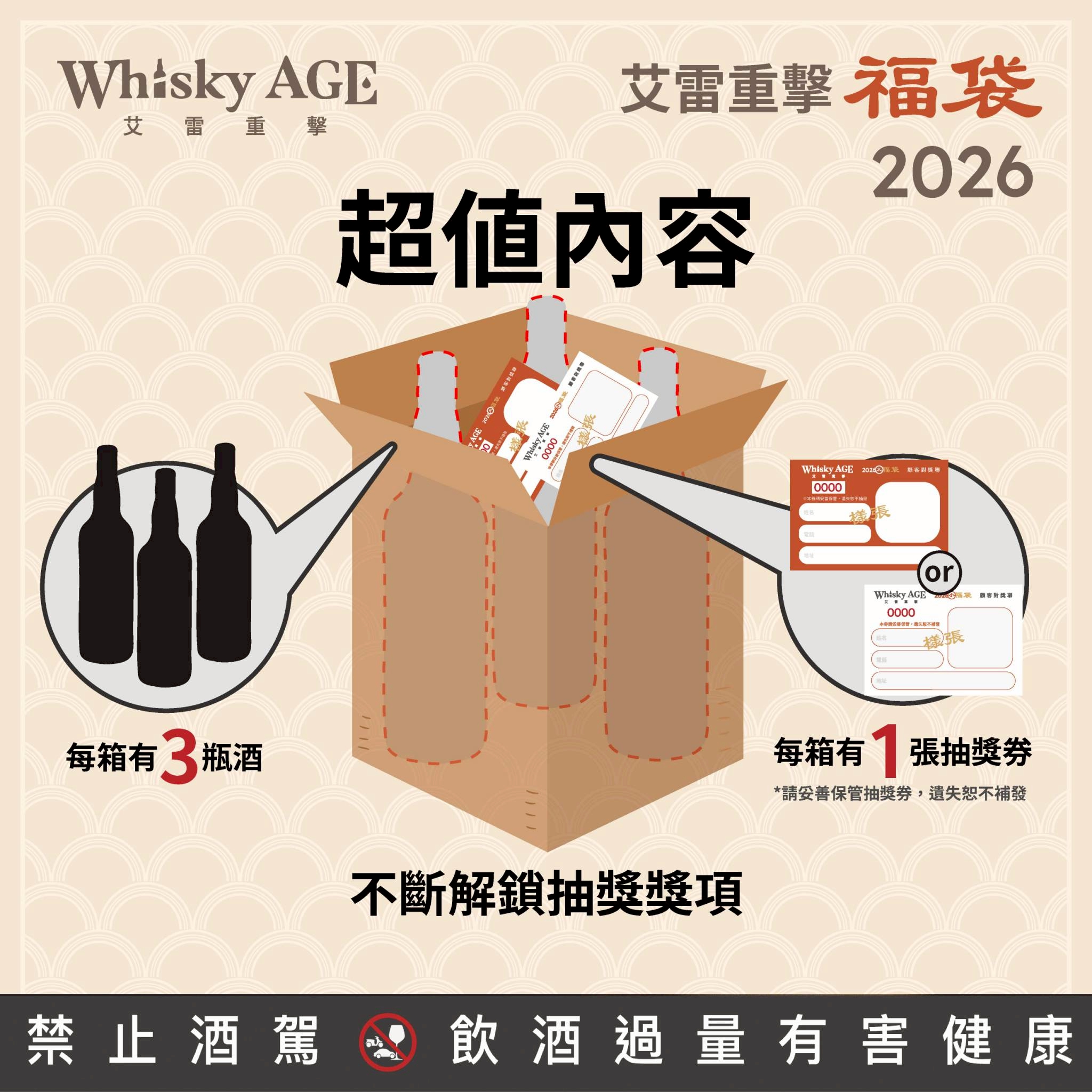 艾雷重擊福袋2026(大福袋、小福袋) - 獵酒人