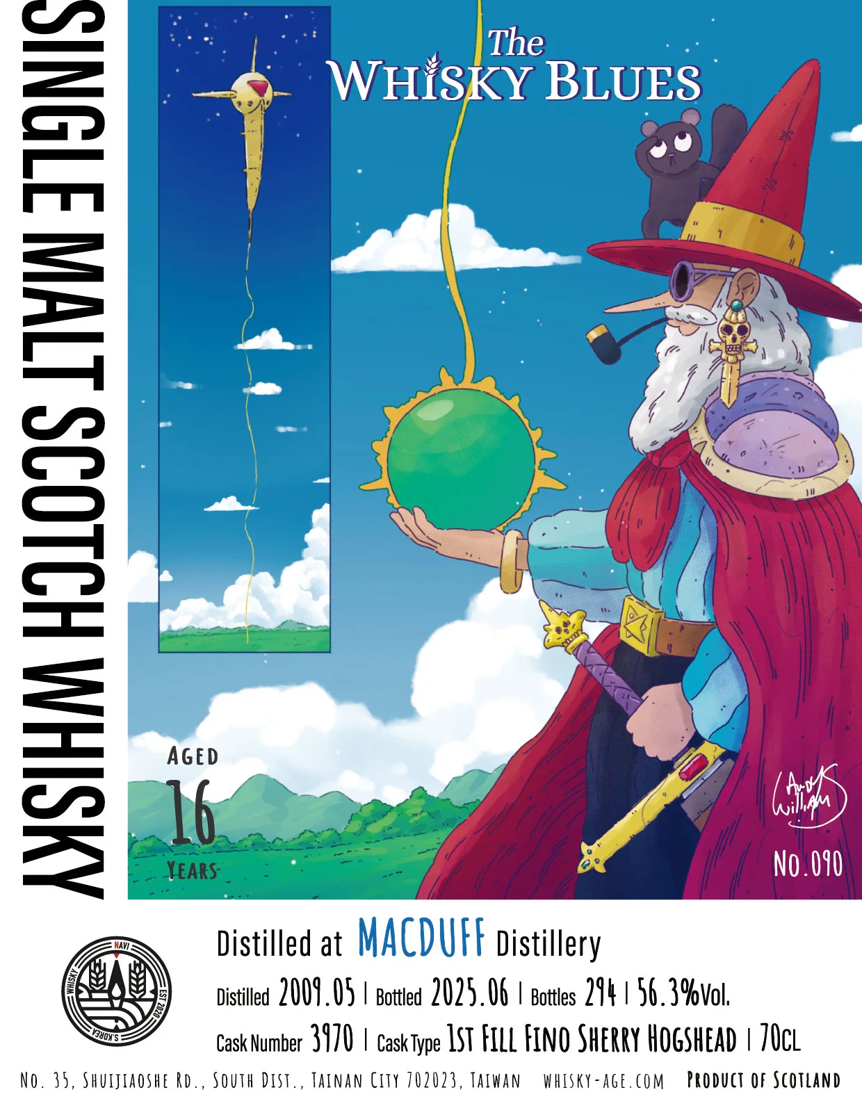 艾雷重擊 The Whisky Blues No.090 Macduff 16Yo:圖片 3