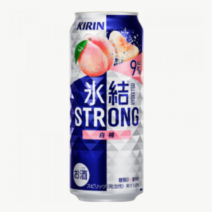 KIRIN冰結STRONG調酒-白桃500ml(24入)